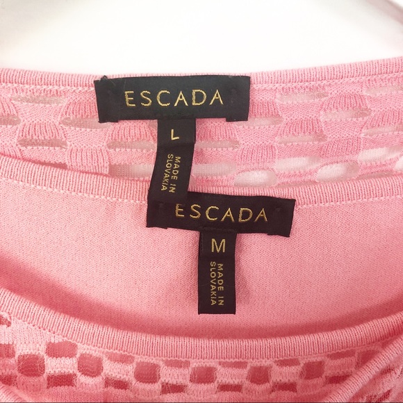 Escada Cherry Blossom Twin Set | M/L - Picture 7 of 8